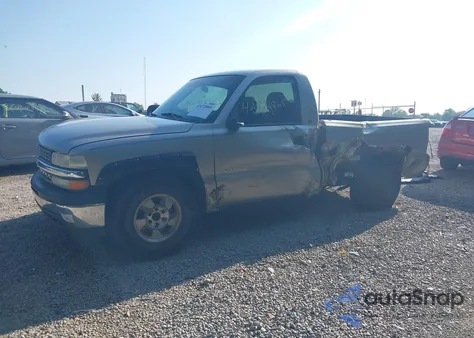 2002 Chevrolet Silverado C1500 из США, поврежденный, VIN 1GCEC14WH2Z175046